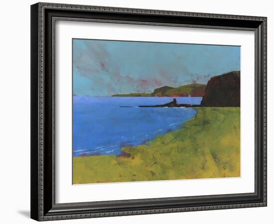 Ceredigion Cliffs-Paul Bailey-Framed Premium Giclee Print