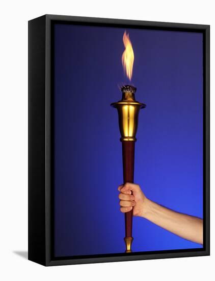 Ceremonial Torch-Paul Sutton-Framed Premier Image Canvas