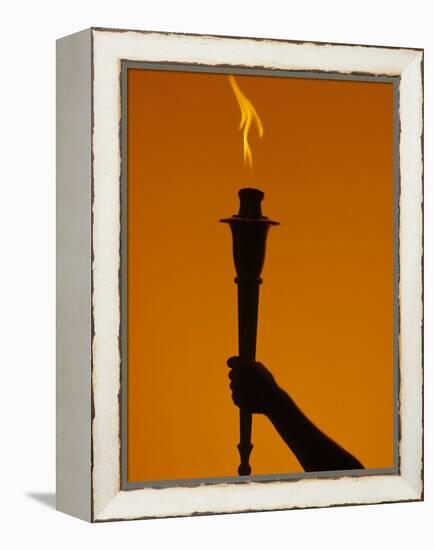 Ceremonial Torch-Paul Sutton-Framed Premier Image Canvas