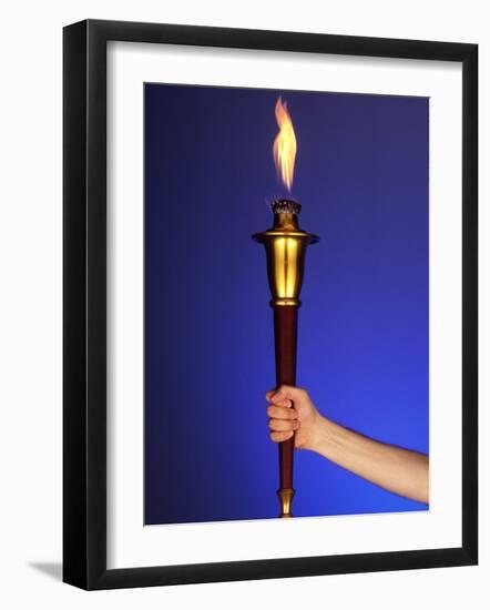 Ceremonial Torch-Paul Sutton-Framed Photographic Print