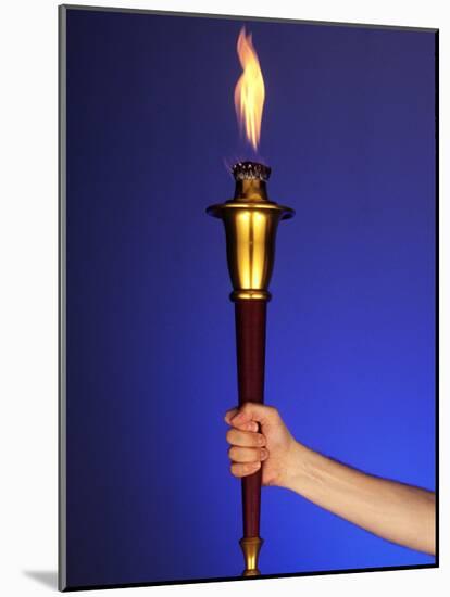 Ceremonial Torch-Paul Sutton-Mounted Photographic Print