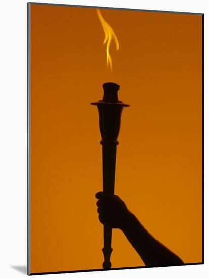 Ceremonial Torch-Paul Sutton-Mounted Photographic Print