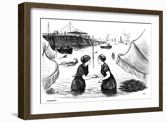 Ceremony, 1872-George Du Maurier-Framed Giclee Print