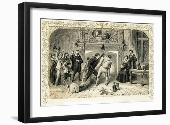 Ceremony for Christmas Eve --Myles Birket Foster-Framed Giclee Print