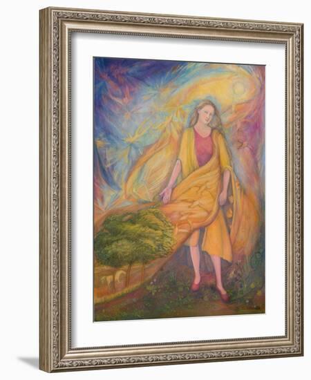 Ceres Blue Moon, 2015-Silvia Pastore-Framed Giclee Print