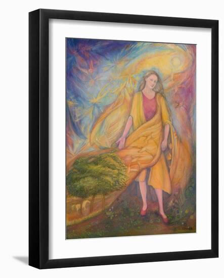 Ceres Blue Moon, 2015-Silvia Pastore-Framed Giclee Print