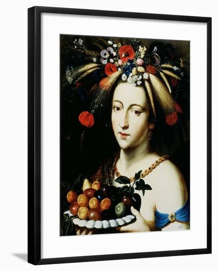 Ceres, Goddess of Abundance, 17th Century-Jan Brueghel the Younger-Framed Giclee Print