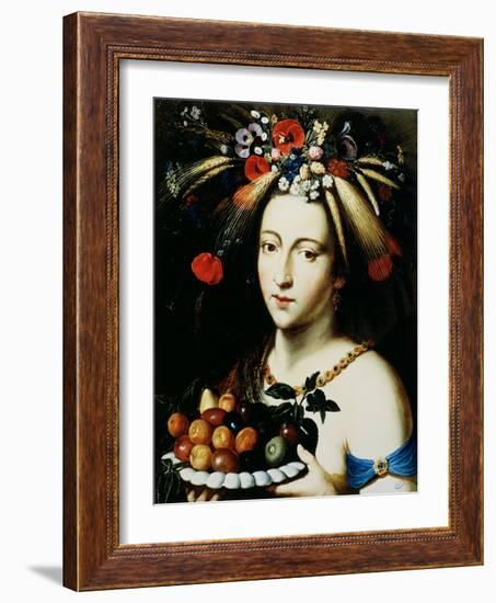 Ceres, Goddess of Abundance, 17th Century-Jan Brueghel the Younger-Framed Giclee Print