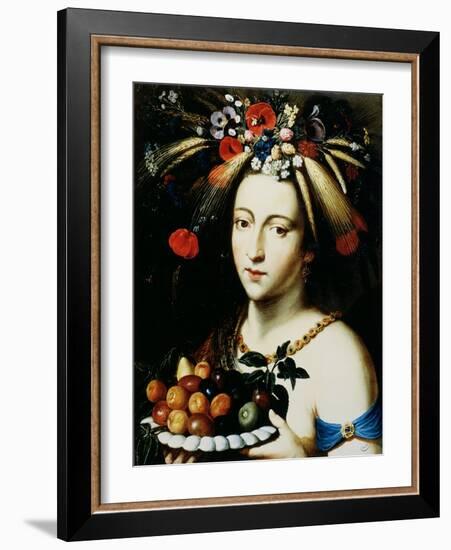 Ceres, Goddess of Abundance, 17th Century-Jan Brueghel the Younger-Framed Giclee Print