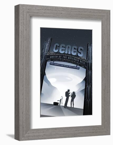 Ceres-Vintage Reproduction-Framed Art Print