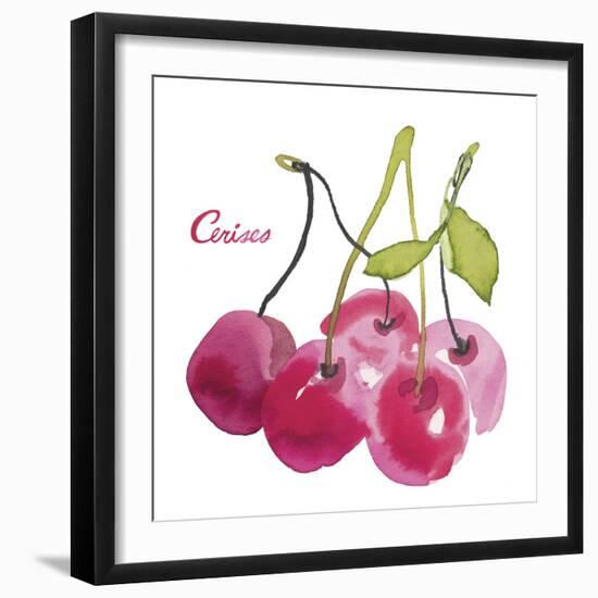 Cerises-Sandra Jacobs-Framed Giclee Print