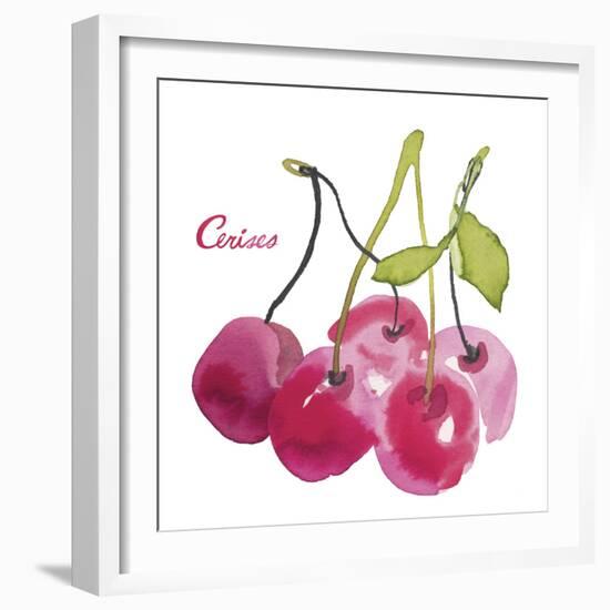 Cerises-Sandra Jacobs-Framed Giclee Print