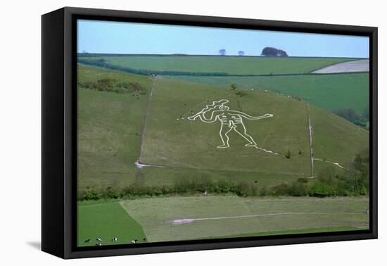 Cerne Abbas Giant, 18th century-Unknown-Framed Premier Image Canvas