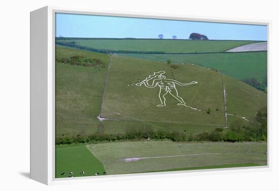 Cerne Abbas Giant, 18th century-Unknown-Framed Premier Image Canvas