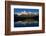 Cerro Fitzroy at Sunrise and Pothole Lake, Los Glaciares NP, Argentina-Howie Garber-Framed Photographic Print