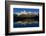 Cerro Fitzroy at Sunrise and Pothole Lake, Los Glaciares NP, Argentina-Howie Garber-Framed Photographic Print