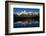 Cerro Fitzroy at Sunrise and Pothole Lake, Los Glaciares NP, Argentina-Howie Garber-Framed Photographic Print