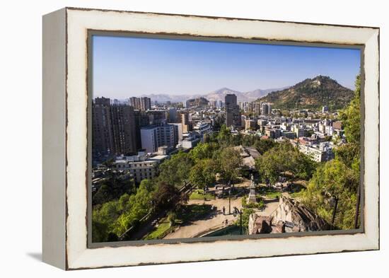 Cerro Santa Lucia (Santa Lucia Park Hill), Santiago, Santiago Province, Chile, South America-Matthew Williams-Ellis-Framed Premier Image Canvas