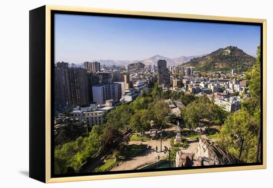 Cerro Santa Lucia (Santa Lucia Park Hill), Santiago, Santiago Province, Chile, South America-Matthew Williams-Ellis-Framed Premier Image Canvas