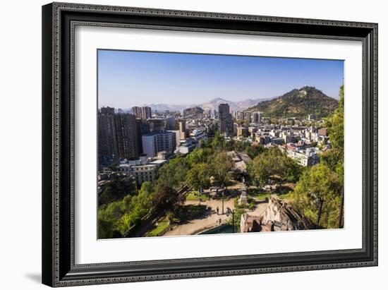 Cerro Santa Lucia (Santa Lucia Park Hill), Santiago, Santiago Province, Chile, South America-Matthew Williams-Ellis-Framed Photographic Print