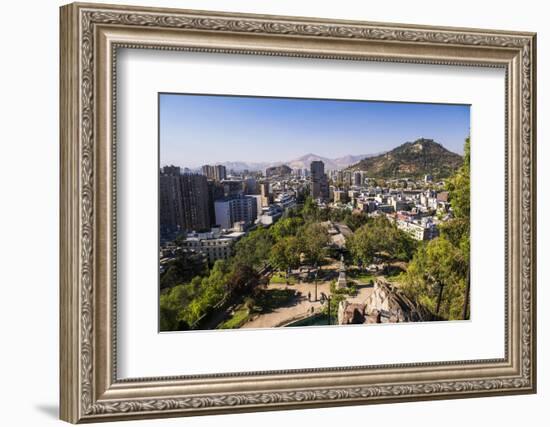 Cerro Santa Lucia (Santa Lucia Park Hill), Santiago, Santiago Province, Chile, South America-Matthew Williams-Ellis-Framed Photographic Print