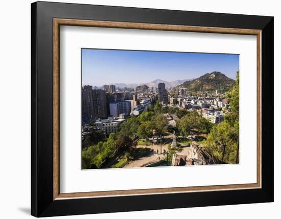 Cerro Santa Lucia (Santa Lucia Park Hill), Santiago, Santiago Province, Chile, South America-Matthew Williams-Ellis-Framed Photographic Print