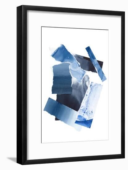 Cerulean Assemblage 1-Stefano Altamura-Framed Giclee Print