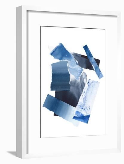 Cerulean Assemblage 1-Stefano Altamura-Framed Giclee Print