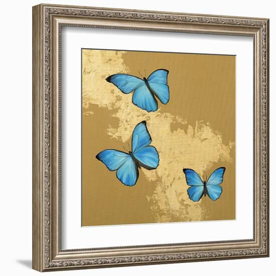 Cerulean Butterfly II-Joanna Charlotte-Framed Art Print