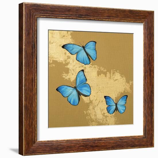 Cerulean Butterfly II-Joanna Charlotte-Framed Art Print