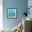 Cerulean Escapes I-Tracy Lynn Pristas-Framed Art Print displayed on a wall