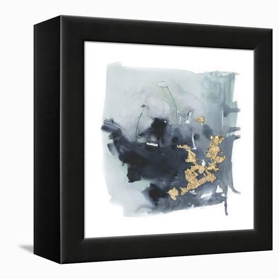 Cerulean & Gold I-null-Framed Stretched Canvas