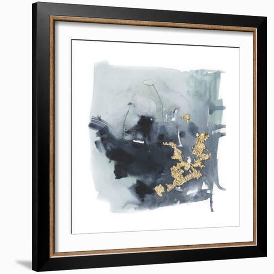 Cerulean & Gold I-null-Framed Art Print