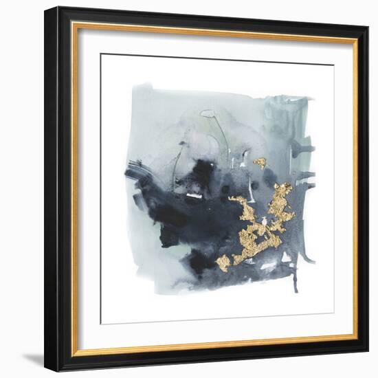 Cerulean & Gold I-null-Framed Art Print