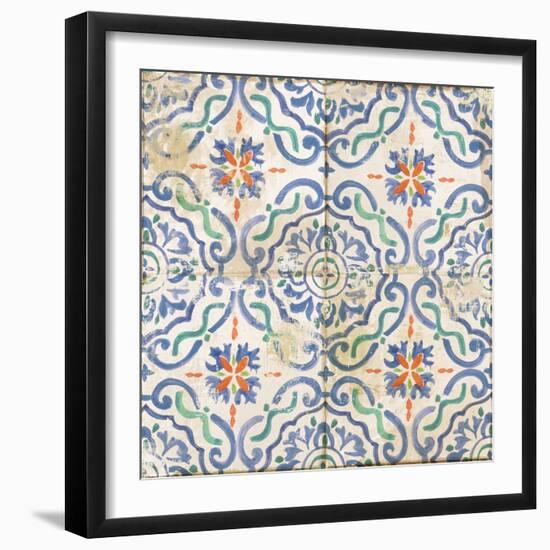 Cerulean Moroccan Dreams I-Aimee Wilson-Framed Art Print