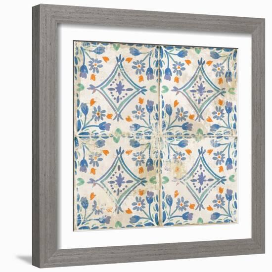 Cerulean Moroccan Dreams II-Aimee Wilson-Framed Art Print