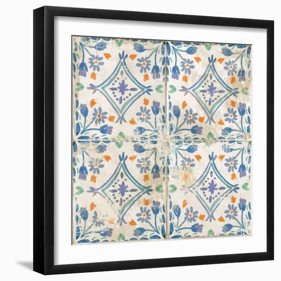 Cerulean Moroccan Dreams II-Aimee Wilson-Framed Art Print