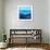 Cerulean Seas-Jack Roth-Framed Art Print displayed on a wall