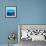 Cerulean Seas-Jack Roth-Framed Art Print displayed on a wall