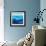 Cerulean Seas-Jack Roth-Framed Art Print displayed on a wall