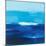 Cerulean Seas-Jack Roth-Mounted Art Print