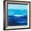 Cerulean Seas-Jack Roth-Framed Art Print