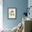 Cerulean Wood Warbler-John James Audubon-Framed Premium Giclee Print displayed on a wall