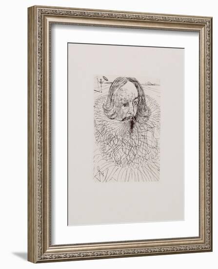 Cervantes-Salvador Dalí-Framed Collectable Print