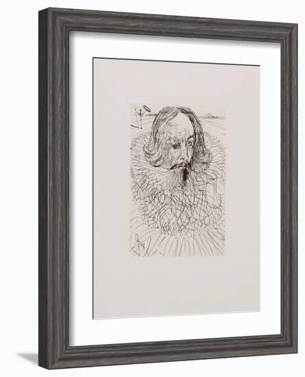 Cervantes-Salvador Dalí-Framed Collectable Print