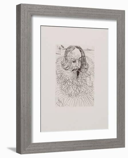 Cervantes-Salvador Dalí-Framed Collectable Print