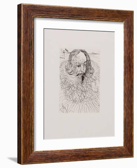 Cervantes-Salvador Dalí-Framed Collectable Print