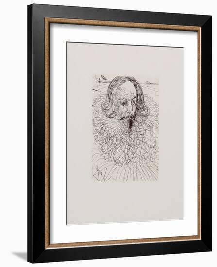 Cervantes-Salvador Dalí-Framed Collectable Print