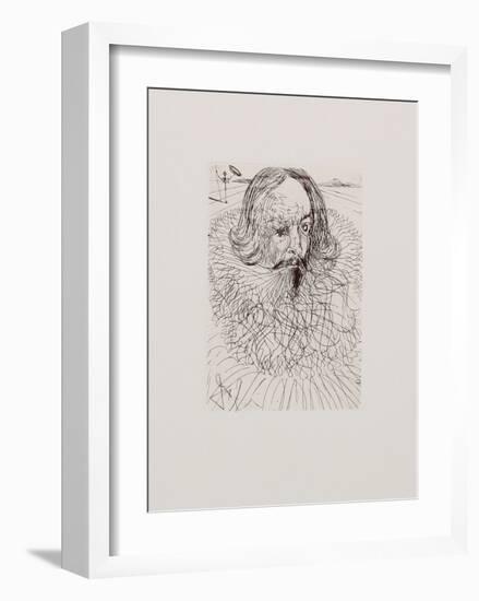 Cervantes-Salvador Dalí-Framed Collectable Print