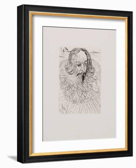 Cervantes-Salvador Dalí-Framed Collectable Print